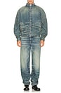 view 4 of 5 D Barus Jacket in Dirty Denim