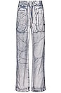 view 3 of 6 Martians Track Pant in Denim
