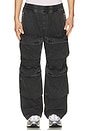 view 5 of 6 BAERTSON 팬츠 in Black & Denim