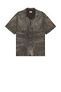 view 3 of 4 D-Nabil Shirt in Black & Denim