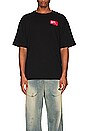 view 3 of 4 T-shirt in Black