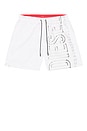 view 4 of 4 Soccer Boardshort in White