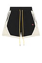 view 6 of 6 SHORT WARM in Vintage Black & Cream