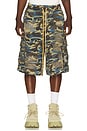 view 1 of 5 Camo Ripstop Cargo Shorts in Blue