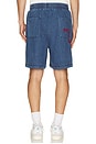 view 4 of 6 SHORT DROPOFF in Indigo & Red