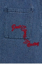 view 7 of 6 SHORT DROPOFF in Indigo & Red