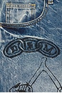 view 8 of 7 SHORT DOODLE in Indigo