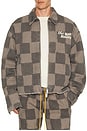 view 2 of 4 Dylan Jacket in Checkered Grey