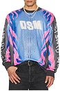 view 3 of 3 Mx Flame Long Sleeve Jersey in Black, Blue, & Pink