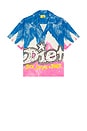 view 1 of 3 KNIEVEL 버튼업 셔츠 in Blue & Pink