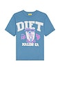 view 1 of 3 Moto Tee in Washed Blue