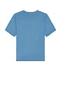 view 2 of 3 Moto Tee in Washed Blue