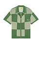 view 1 of 5 Checker Crochet Shirt in Sage