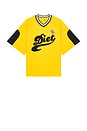 view 1 of 5 League Tee in Yellow & Black