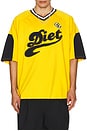 view 4 of 5 League Tee in Yellow & Black