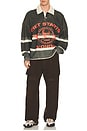 view 3 of 4 Free World Rugby Top in Vintage Black