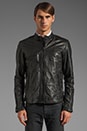 view 2 of 7 Lagnum Leather Jacket in Black