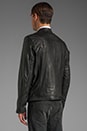 view 4 of 7 Lagnum Leather Jacket in Black
