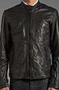 view 5 of 7 Lagnum Leather Jacket in Black