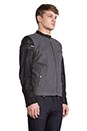 view 3 of 7 Baselt Moto Jacket w/Leather Sleeves in Grey