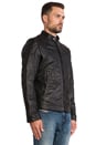 view 3 of 4 Laleta Leather Jacket in Black