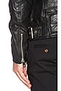 view 5 of 5 CHAQUETA CUERO REED in Black