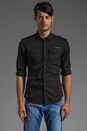 view 1 of 7 Siranella Button Down in Black