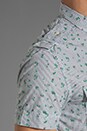view 5 of 5 Spirk Short Sleeve Shirt in Light Grey