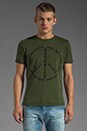 view 1 of 4 Fritz Tee in Jungle Green