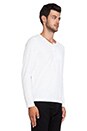 view 2 of 3 T-SHIRTS MANCHES LONGUES CANOPE in White