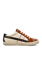 view 1 of 6 D-Velows D-String Low Sneaker in Sandshell Leather Brown
