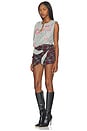 view 4 of 4 Voxa Check Jumpsuit in Melange Grey