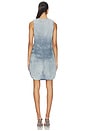 view 3 of 4 Laris Dress in Light Denim