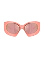 view 1 of 3 GAFAS DE SOL in Cristal & Varnish Peach