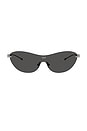 view 1 of 3 Shield Sunglasses in Black