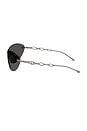 view 3 of 3 Shield Sunglasses in Black