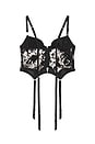 view 2 of 2 X Savage C Fishnet Bustier in Black