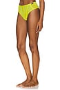 view 2 of 4 X Savage X Fenty Mesh High Waist Brief in Lime Green