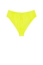 view 2 of 2 X Savage C Mesh High Waist Brief in Lime Green