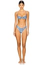 view 7 of 8 X Savage X Fenty Lace Thong in Bue