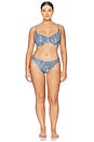 view 8 of 8 X Savage X Fenty Lace Thong in Bue