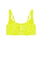 view 2 of 2 X Savage C Longline Bra in Lime Green