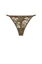 view 2 of 2 X Savage C Camo Lace String Thong in Green