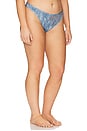 view 4 of 8 X Savage C Lace Thong in Blue