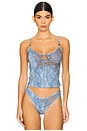view 1 of 8 X Savage X Fenty Lace Sleep Cami in Blue