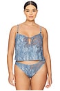 view 2 of 8 X Savage X Fenty Lace Sleep Cami in Blue