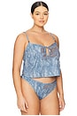 view 4 of 8 X Savage X Fenty Lace Sleep Cami in Blue
