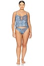 view 8 of 8 X Savage X Fenty Lace Sleep Cami in Blue