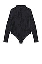 view 2 of 2 X Savage C Long Sleeve Bodysuit in Black