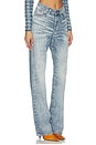 view 2 of 6 Sent Straight Leg in Light Denim